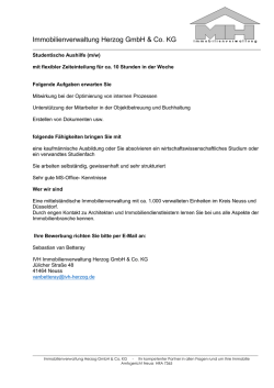 Immobilienverwaltung Herzog GmbH & Co. KG