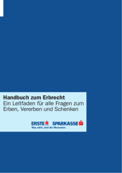 Handbuch zum Erbrecht