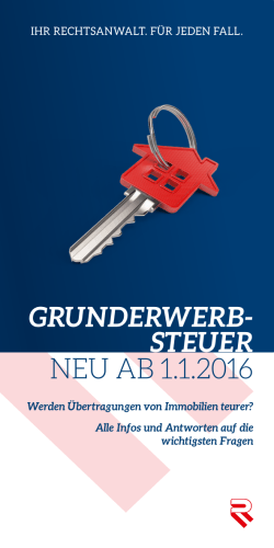 NEU AB 1.1.2016 - Österreichischer Rechtsanwaltskammertag