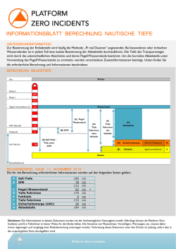 informationsblatt berechnung nautische tiefe