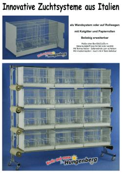 Innovative Zuchtsysteme aus Italien