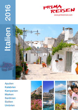 Italien - Prima Reisen