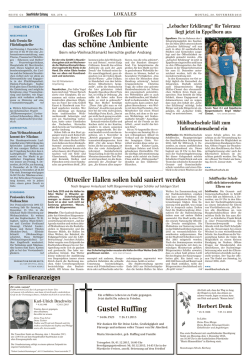Gro&szlig;es Lob f&uuml;r das sch&ouml;ne Ambiente