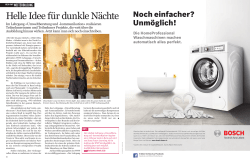 Helle Idee f&uuml;r dunkle N&auml;chte