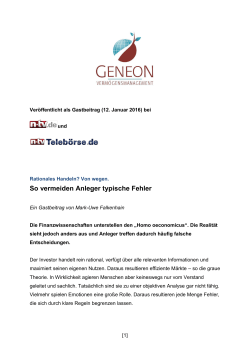pdf - Geneon Verm&ouml;gensmanagement