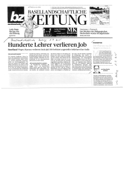 Hunderte Lehrer verlieren Job