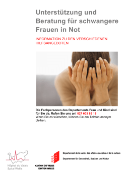 Info f&uuml;r schwangere Frauen in Not