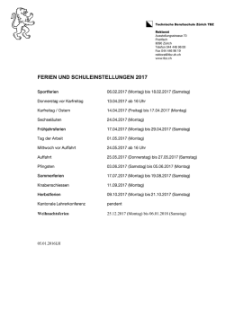 ferien und schuleinstellungen 2017