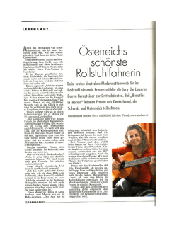 Ilein das Mitmachen war schon faszinierend. Als ich unter den