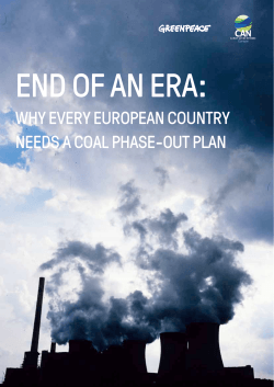 Why every european country needs a coal phase-out