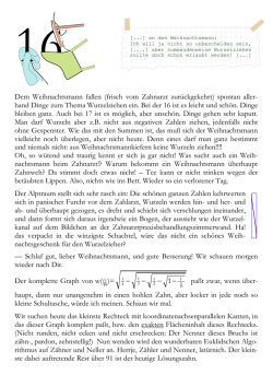 Dem Weihnachtsmann fallen (frisch vom Zahnarzt zurückgekehrt