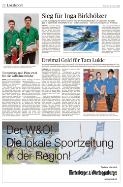 Dreimal Gold für Tara Lukic