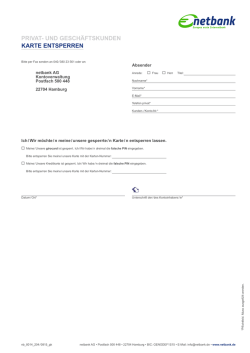 Karte entsperren