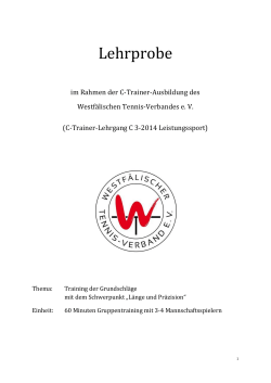 Lehrprobe
