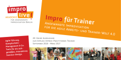 Agile Methoden_impro live Trainer-Ausbildung 2016-2017
