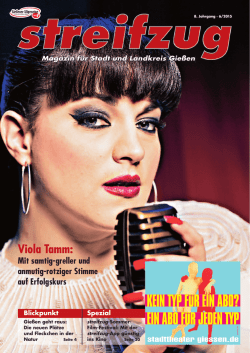 Viola Tamm - Gießener Allgemeine Zeitung