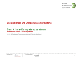 Klima-Kompetenzzentrum