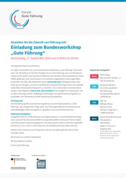 Gute F&uuml;hrung - Nextpractice