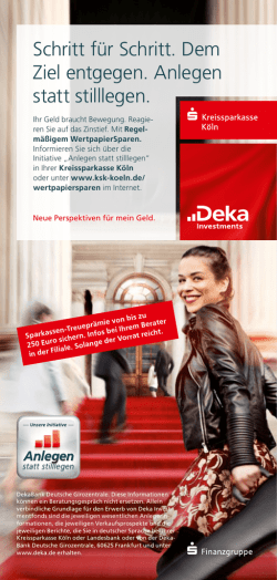Informationen zur Treuepr&auml;mie finden Sie hier