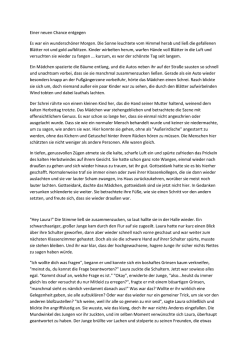 Einer neuen Chance entgegen Es war ein wundersch&ouml;ner Morgen
