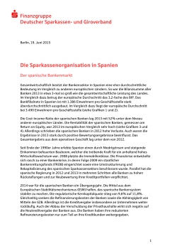 Die Sparkassenorganisation in Spanien