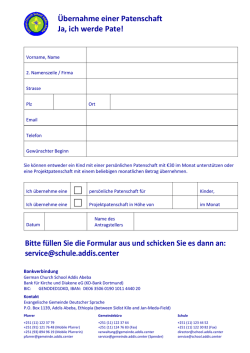 finden Sie das Antragsformular.