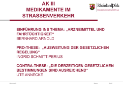 Einführung ins Thema
