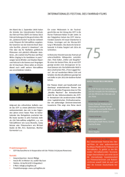 Internationales Festival des Fahrrad-Films