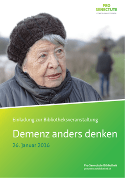 Demenz anders denken