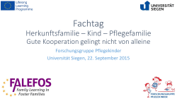 FALEFOS-Projekt - Universität Siegen