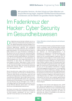 Im Fadenkreuz der Hacker: Cyber Security im