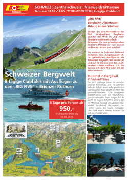 Schweiz Bergbahn-Abenteuer 2016 Druckversion.pub