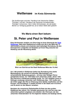 Die Johannitersiedlung Weißensee