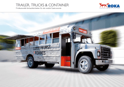 Trailer, Trucks & Container
