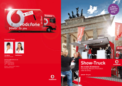 Show-Truck - Vodafone-Nord