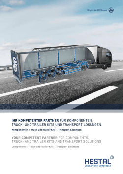 ihr kompetenter partner f&uuml;r komponenten , truck- und trailer