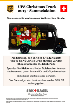 UPS Christmas Truck 2015