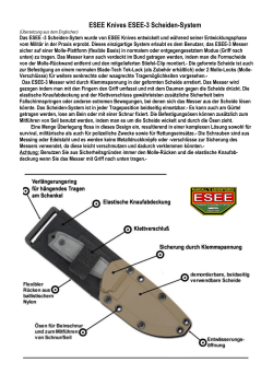 ESEE Knives ESEE-3 Scheiden-System