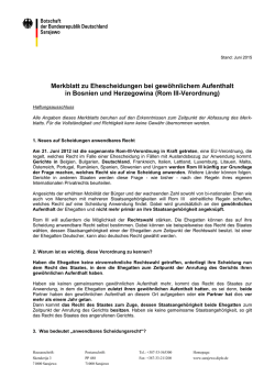 Merkblatt Ehescheidung