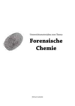 Forensischen Chemie