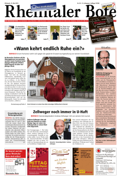 «Wann kehrt endlich Ruhe ein?»