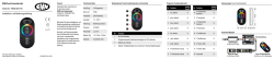 RGB-Funk-Controller-Set Artikel-Nr.: FRGB-SET-HS Installations