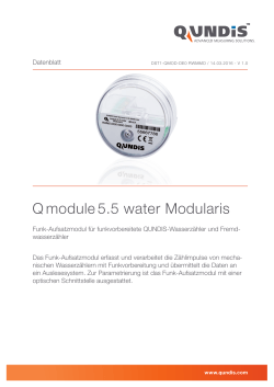 Q module 5.5 water Modularis