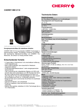 CHERRY MW 2110