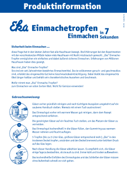 Produktinformation - BIO-DIÄT