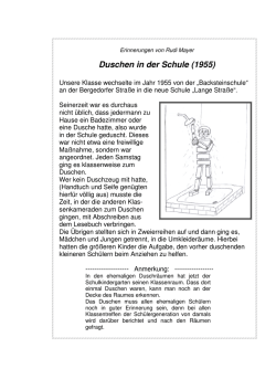 Duschen in der Schule (1955) - grundschule-lange