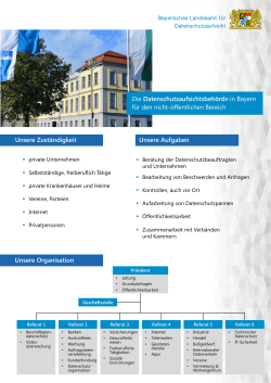 BayLDA Organisation - Das Bayerische Landesamt für