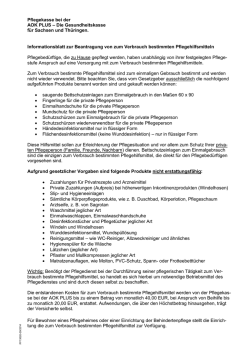 Informationsblatt