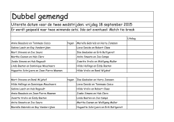 Dubbel gemengd