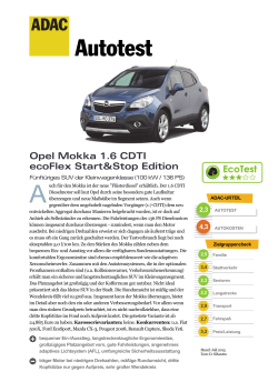 Opel Mokka 1.6 CDTI ecoFlex Start&Stop Edition